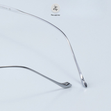  Gọng khoan không viền 69073 dáng chữ nhật titanium cao cấp 