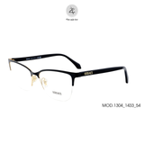  Gọng kính xẻ cước Versace 1304 dáng mắt mèo titanium chính hãng fullbox 