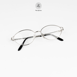  Gọng kính S-2711 dáng oval titanium phong cách thời trang cao cấp 