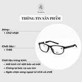  Gọng kính thể thao Nike Nike7276LB dáng đa giác nhựa TR90 dẻo chính hãng fullbox 