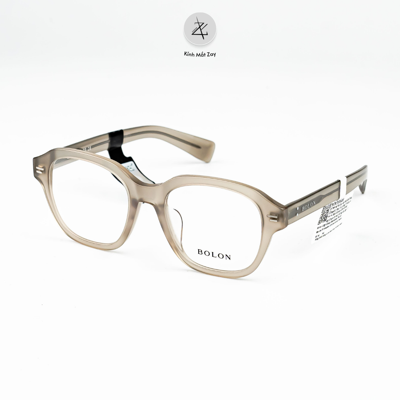  Gọng kính Bolon BJ3201 dáng vuông nhựa acetate chính hãng fullbox 