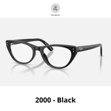  Gọng kính RayBan x Jennie 0RX5449D dáng mắt mèo chính hãng fullbox - Black 