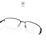  Gọng kính nửa khung Oakley Gauge 3.2 Blade 0OX5128 dáng vuông kim loại C-5™ Alloy chính hãng fullbox 