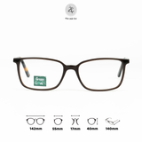  Gọng kính Zay Eyewear M1000 dáng vuông nhựa acetate phong cách Hàn Quốc 