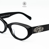  Gọng kính Chrome Hearts CH8295 dáng mắt mèo nhựa acetate cao cấp fullbox 