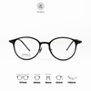  Gọng kính Zay Eyewear 9208 dáng tròn titanium phong cách Hàn Quốc 