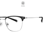  Gọng kính Bolon BA6001 dáng vuông Browline titanium chính hãng fullbox 