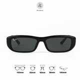  Kính mát RayBan x Jennie 0RB4436D dáng chữ nhật nhựa Bio-Based Injected chính hãng fullbox 