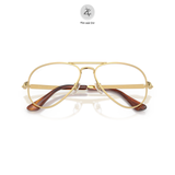  Gọng kính RayBan X ASAP Rocky 0RX3925V dáng phi công kim loại chính hãng fullbox 