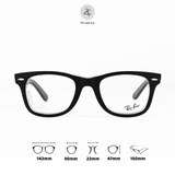  Gọng kính RayBan 0RB4340V dáng vuông nhựa Acetate & Propionate chính hãng fullbox 