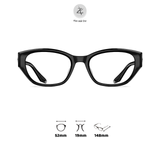 Gọng kính Molsion MJ5170 dáng mắt mèo nhựa acetate chính hãng fullbox