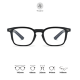  Gọng kính Zay Eyewear TR 28031 dáng vuông nhựa TR90 phong cách hàn quốc 