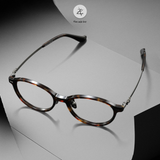  Gọng kính Chrome Hearts CH5610 dáng oval nhựa Acetate & Titanium cao cấp fullbox 