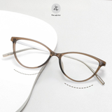  Gọng kính Zay Eyewear 56809 dáng mắt mèo nhựa TR90 phong cách Hàn Quốc 