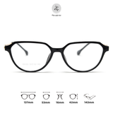  Gọng kính Zay Eyewear G6023 dáng mắt mèo nhựa TR90 & kim loại 