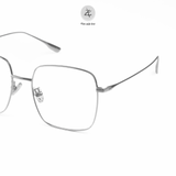Gọng kính Zay Eyewear 121219 dáng vuông titanium phong cách thời trang cao cấp