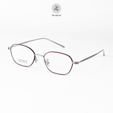  Gọng kính Zay Eyewear P90282 dáng đa giác Titanium phong cách Hàn Quốc 