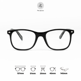  Gọng kính Zay Eyewear Alex dáng vuông nhựa acetate phong cách Hàn Quốc 