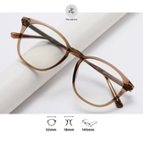  Gọng kính Zay Eyewear 86013 dáng vuông nhựa TR90 phong cách hàn quốc 