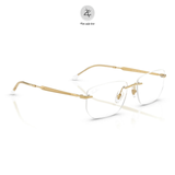  Gọng khoan không viền RayBan 0RX3768V dáng đa giác chính hãng fullbox 