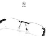 Gọng khoan không viền Oakley Steakhouse 1.0 0OX3126 dáng chữ nhật kim loại C-5™ Alloy chính hãng fullbox