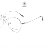  Gọng kính Asifinis AS11 dáng tròn titanium chính hãng 