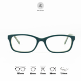  Gọng kính Zay Eyewear Kitty dáng vuông nhựa acetate phong cách Hàn Quốc 