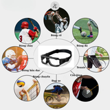  Kính thể thao 1577 Zay eyewear đa năng bóng đá, bóng rổ, tennis, cầu lông 