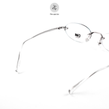 Gọng khoan không viền GAMA MY9026 dáng oval Titanium chính hãng