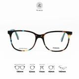  Gọng kính Zay Eyewear Fos dáng vuông nhựa acetate phong cách Hàn Quốc 