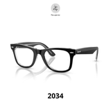  Gọng kính RayBan 0RX4340V dáng vuông chính hãng fullbox 