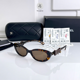  Kính mát Chanel 9181Q dáng mắt mèo nhựa acetate cao cấp fullbox 