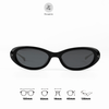  Kính mát Gentle Monster Ora dáng Mắt mèo Titanium và nhựa acetate 