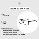  Kính thể thao Y1225D Zay eyewear đa năng bóng đá, bóng rổ, tennis, cầu lông 