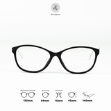  Gọng kính Zay Eyewear W1006 dáng mắt mèo nhựa acetate phong cách Hàn Quốc 