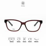 Gọng kính Zay Eyewear OL225 dáng mắt mèo nhựa acetate phong cách Hàn Quốc 