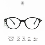  Gọng kính Zay Eyewear TR6610 dáng oval nhựa TR90 phong cách Hàn Quốc 