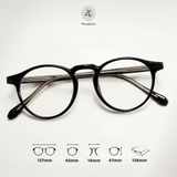  Gọng kính Zay Eyewear JL8023 dáng tròn nhựa TR90 phong cách hàn quốc 