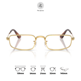  Gọng kính RayBan 0RX3927V dáng chữ nhật kim loại chính hãng fullbox 
