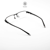  Gọng kính xẻ cước CH Bone Polishr III dáng chữ nhật titanium cao cấp 