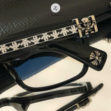  Gọng kính Chrome Hearts FOTI.H.T 2 dáng vuông nhựa actate cao cấp fullbox 
