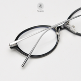 Gọng kính Zay Eyewear 1801 dáng oval phong cách Hàn Quốc 