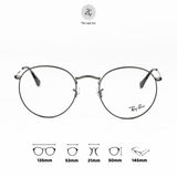  Gọng kính RayBan RB3447V dáng tròn chính hãng fullbox 