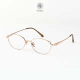  Gọng kính Zay Eyewear F-5110 dáng mắt mèo titanium phong cách thời trang cao cấp 
