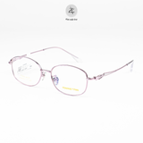  Gọng kính 3004 dáng oval titanium phong cách thời trang cao cấp 