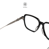  Gọng kính Chrome Hearts CH8100 dáng vuông titanium cao cấp fullbox 