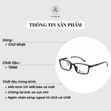  Gọng kính New Balance Elock NB09380X dáng chữ nhật TR90 chính hãng fullbox 