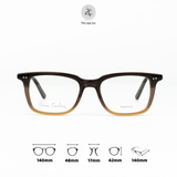  Gọng kính Zay Eyewear 6266 dáng vuông nhựa acetate phong cách Hàn Quốc 
