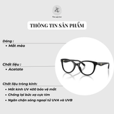  Gọng kính Coach 0HC6284F dáng mắt mèo nhựa Acetate chính hãng fullbox 