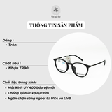  Gọng kính New Balance Original NB09374X dáng tròn nhựa TR90 chính hãng fullbox 